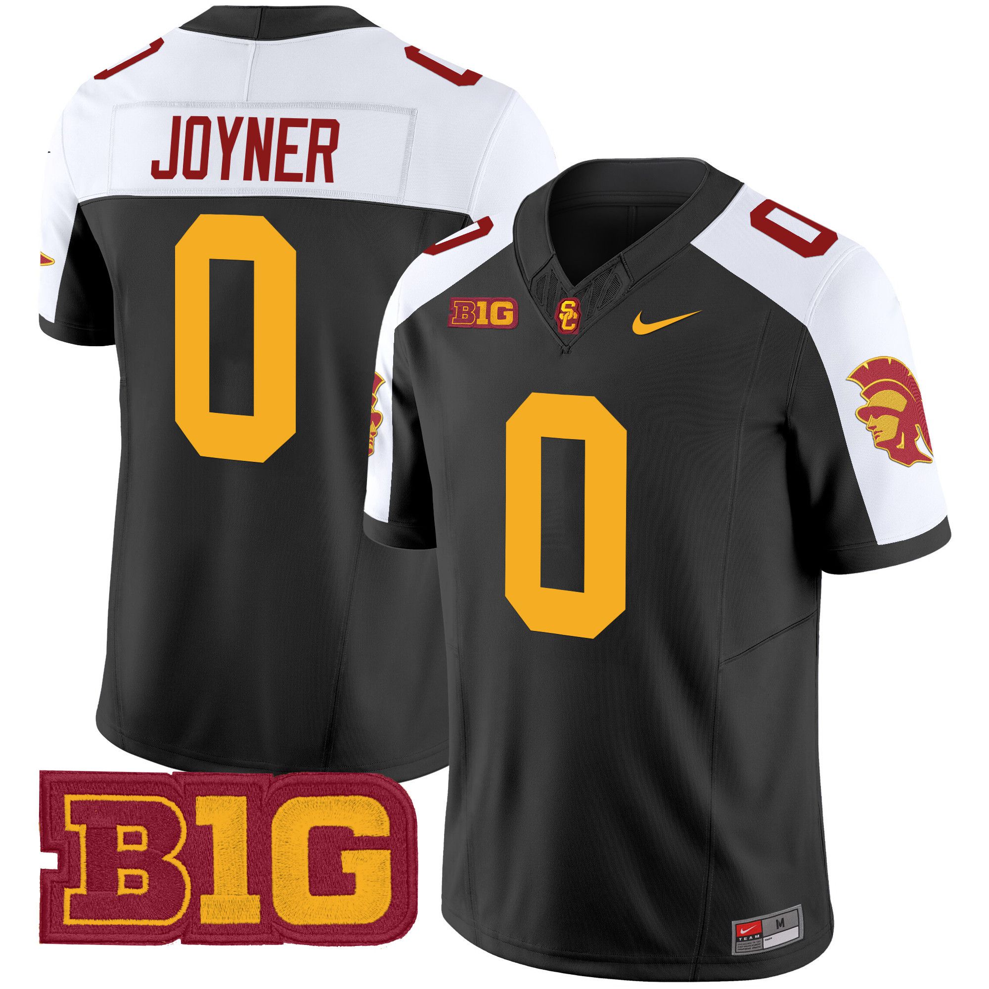 Men USC Trojans #0 Joyner Black Nike 2024 Vapor Limited NCAA Jersey->ncaa teams->NCAA Jersey